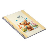 Teddy Bear Shower Notitieboek (Rechterzijde)
