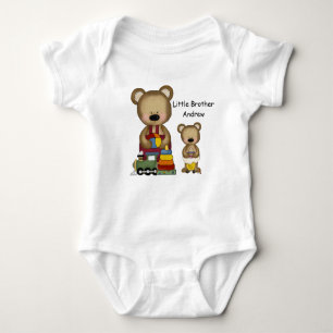 Teddy Bear Siblings Coordinating T-Shirt