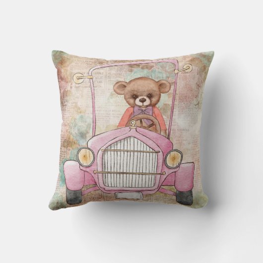 Teddy Bear Sierkussen (Achterkant)