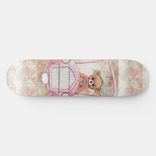 Teddy Bear Skateboard (Horizontaal)