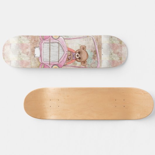 Teddy Bear Skateboard (Horizontaal)