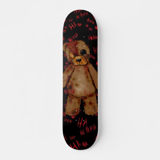 Teddy Bear skateboard. Skateboard (Voorkant)