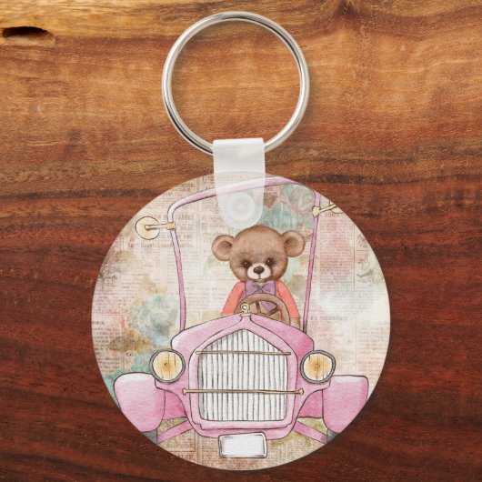 Teddy Bear Sleutelhanger (Achterkant)