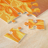Teddy Bear - Snoep Sinaasappel Legpuzzel (Zijkant)