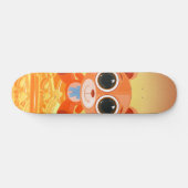 Teddy Bear - Snoep Sinaasappel Persoonlijk Skateboard (Horizontaal)