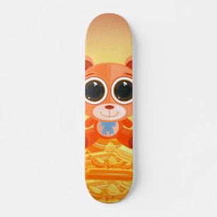 Teddy Bear - Snoep Sinaasappel Persoonlijk Skateboard