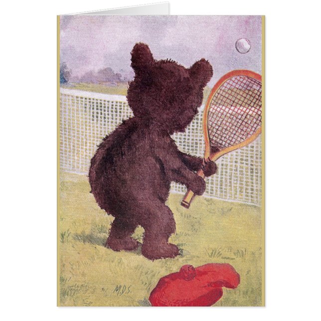 Teddy Bear Speling Tennis (Voorkant)