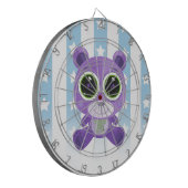 Teddy Bear - Star Eye Paars Dartbord (Voorkant Links)