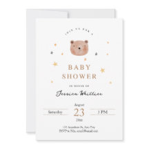 Teddy Bear & Stars Baby shower
