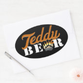 Teddy Bear Sticker (Envelop)