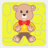 Teddy Bear Sticker (Voorkant)