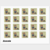 Teddy Bear Sticker lezen (Vel)