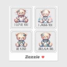 Teddy Bear Stickers