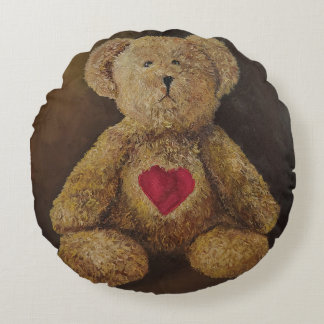 Teddy Bear Stilleven Schilderen Kussen