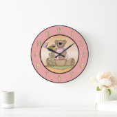 Teddy Bear Summer Wall klok (Huis)