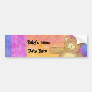 Teddy Bear Sun Set Bumpersticker
