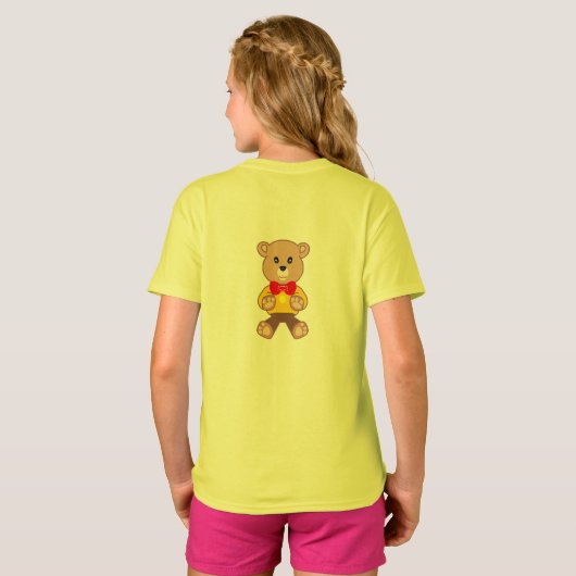 Teddy Bear T-Shirt (Achterkant volledig)