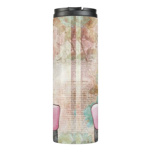 Teddy Bear Thermal Tumbler Thermosbeker (Achterkant)