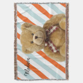 Teddy Bear Throw Blanket Deken (Voorkant Verticaal)