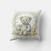 Teddy Bear Throw Cushion Kussen (Achterkant)