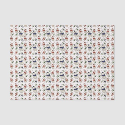 Teddy Bear Tissue Paper Tissuepapier (Voorkant)