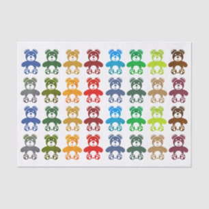 Teddy Bear Tissue Paper Tissuepapier