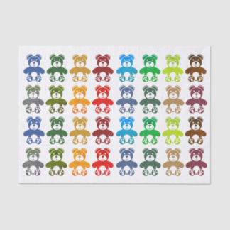 Teddy Bear Tissue Paper Tissuepapier