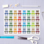 Teddy Bear Tissue Paper Tissuepapier (Craft)