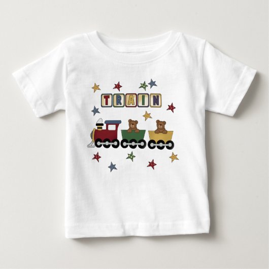Teddy Bear Train Tshirts en Gifts (Voorkant)