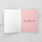 Teddy Bear Valentijn Feestdagen Kaart (Binnen)