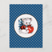  Teddy Bear Valentijnsdag Feestdagenkaart (Voorkant)