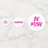 Teddy Bear Valentine Table Confetti (Achterkanten)