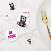 Teddy Bear Valentine Table Confetti (Groep)