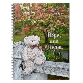 Teddy Bear van de Pond Notitieboek (Voorkant)
