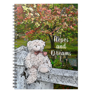 Teddy Bear van de Pond Notitieboek