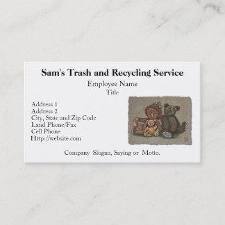 Teddy Bear Visitekaartje