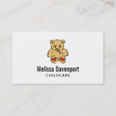 Teddy Bear Visitekaartje (Voorkant)