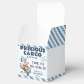 Teddy Bear Vliegtuig Ballonnen Jongen Baby shower Bedankdoosjes (Geopend)