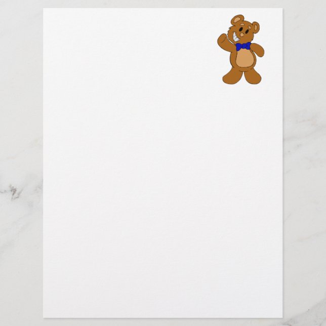 Teddy Bear Waving (Voorkant)