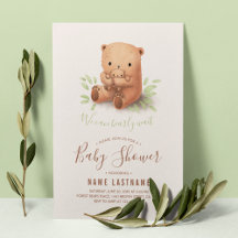 Teddy Bear we kunnen een neutraal Baby shower afwa