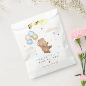 Teddy Bear, we kunnen het Baby shower decor afwach Bedankzakje (Gezegeld)