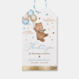 Teddy Bear, we kunnen het Baby shower decor afwach Cadeaulabel