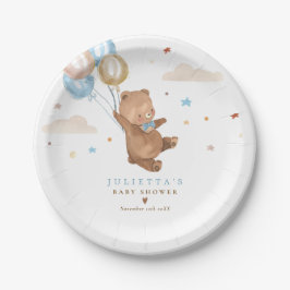 Teddy Bear, we kunnen het Baby shower decor afwach Papieren Bordje