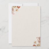 Teddy Bear we kunnen het Baby shower van Boho afwa Kaart (Achterkant)