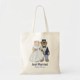 Teddy Bear Wedding - Aanpassen Tote Bag
