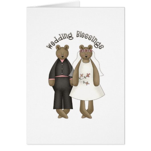Teddy Bear Wedding Blessings (Voorkant)