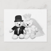 Teddy Bear Wedding Briefkaart (Voorkant)