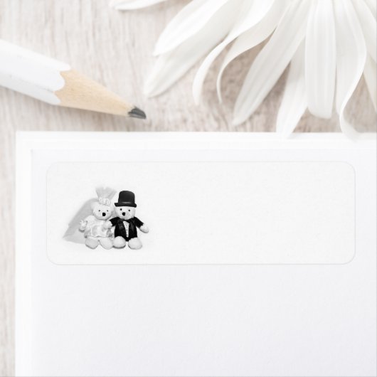 Teddy Bear Wedding Etiket (Insitu)