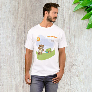 Teddy Bear Welkom Baby Nursery Design T-shirt