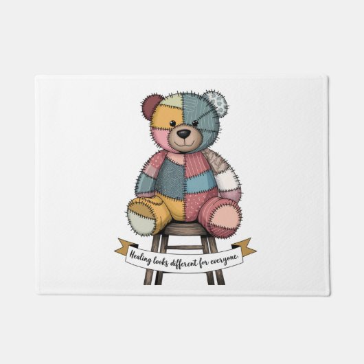 Teddy Bear Welkom Mat (Voorkant)